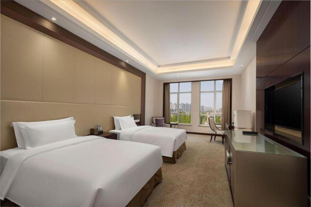Linyi Blue Horizon International Hotel Yi He Εξωτερικό φωτογραφία